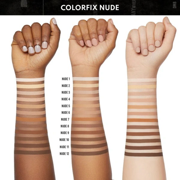 Colorfix Nudes Arm Swatches Colorfix Nudes Arm Swatches