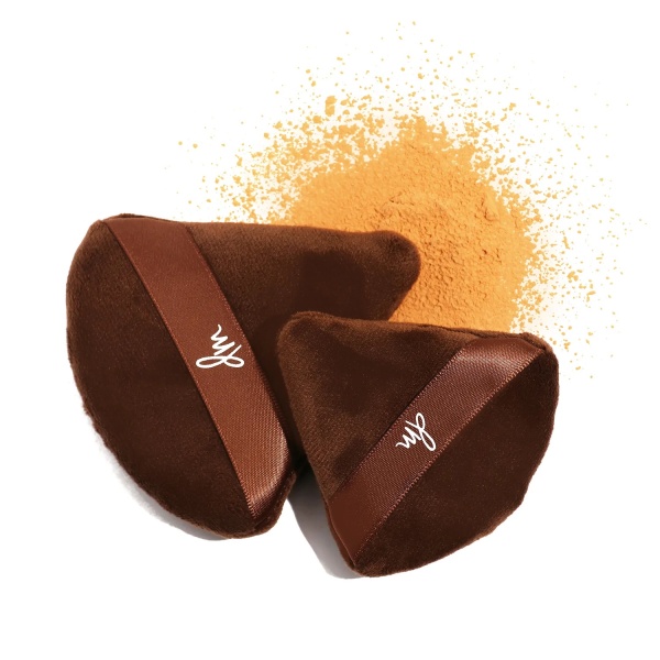 Yummy Skin Velour Puff Duo - Dark Chocolate Yummy Skin Velour Puff Duo - Dark Chocolate
