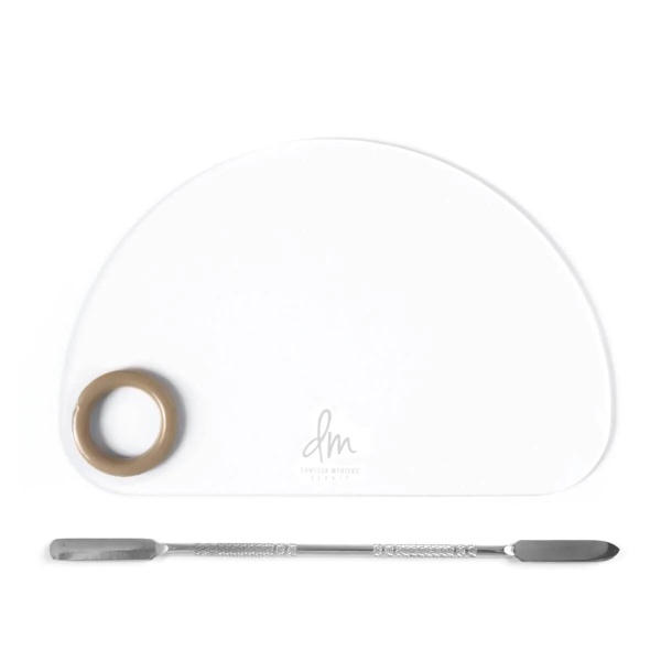 Large Acrylic Mixing Palette with Spatula