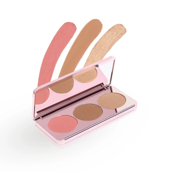 Blush Me & Glow Face Palette Medium Girlactik Blush Me & Glow Face Palette Medium