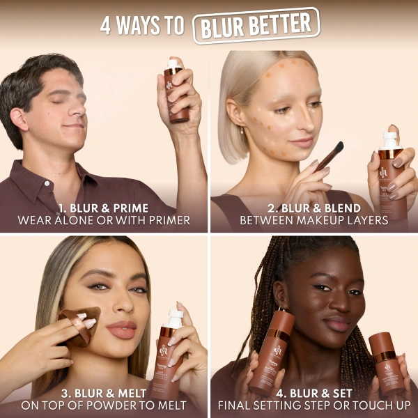 Yummy Skin Liquid Blurring Balm Mattifying Setting Spray Yummy Skin Liquid Blurring Balm Mattifying Setting Spray