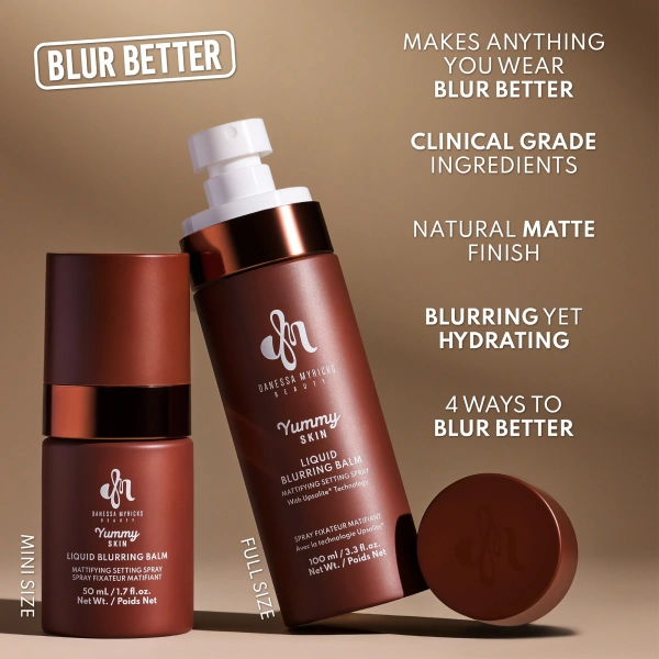 Yummy Skin Liquid Blurring Balm Mattifying Setting Spray Yummy Skin Liquid Blurring Balm Mattifying Setting Spray