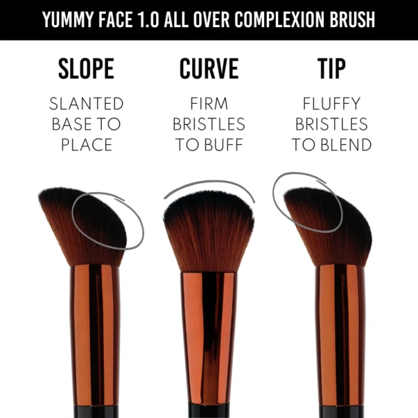 Yummy Face 1.0 All Over Complexion Brush Yummy Face 1.0 All Over Complexion Brush