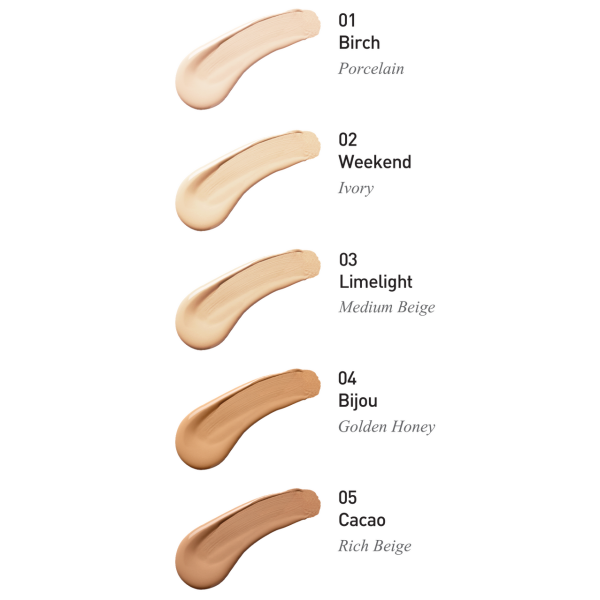 O! Wow Foundation Swatches O! Wow Foundation Swatches